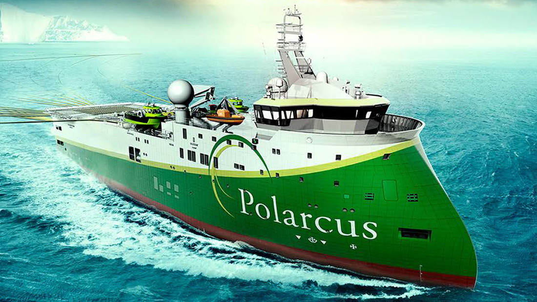 ULSTEIN SX134 Polarcus Asima Seismic Research Vessel