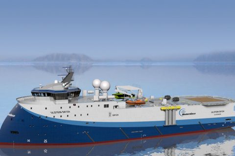 Ulstein SX124 Seismic Research Vessel / WG Columbus