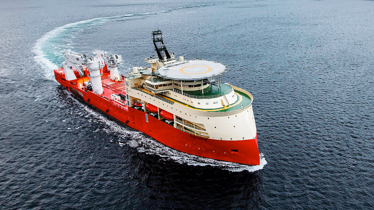 Ulstein SX165 OCV Subsea vessel Island Venture