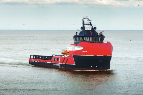 Delta logistics offshore support vessel